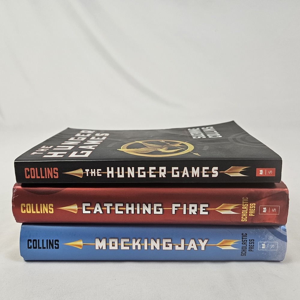 3 Hunger Games Trilogy by Suzanne Collins Book Set - Hardcover/Paperback - Picture 3 of 7